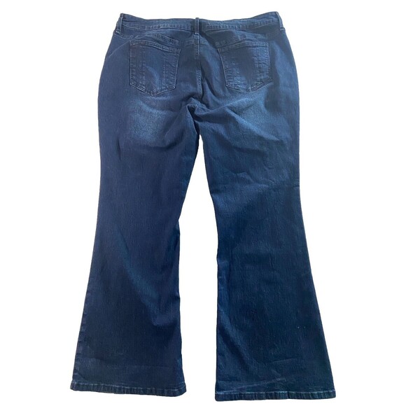 Standards and Practices S&P Jeans Womens 20 x 32 Blue Denim Flare - Picture 3 of 8